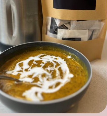 Squash, Carrot & Ginger Soup